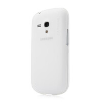 Силиконовый чехол Capdase Soft Jacket Xpose White для Samsung i8190 Galaxy S3 mini