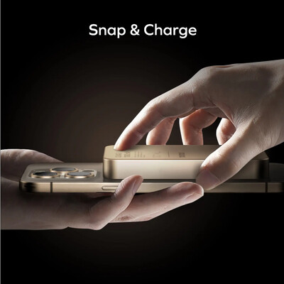 Внешний аккумулятор MOMAX  IP136Q2D Q.Mag X1 Qi2 Magnetic wireless power bank(10000mAh) Gen 2 черный(7)