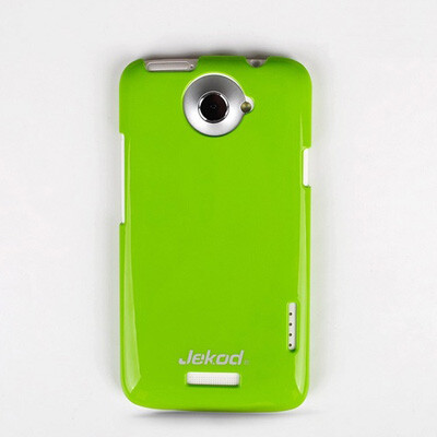 Пластиковый чехол накладка Jekod Green для HTC One X(1)