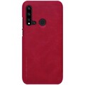 Кожаный чехол Nillkin Qin Leather Case Красный для Huawei P20 Lite 2019 (Nova 5i)(#2)