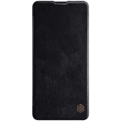 Кожаный чехол Nillkin Qin Leather Case Черный для Samsung Galaxy Note 10 Lite(1)