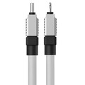 Кабель Baseus CoolPlay Series Fast Charging Cable Type-C to Apple Lightning 20W 1M (CAKW000002) белый(#3)