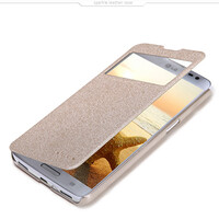 Полиуретановый чехол Nillkin Sparkle Leather Case White для LG G Pro Lite D686