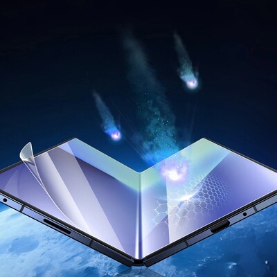 Защитное стекло и пленка Keephone Crystal Combo для Samsung Galaxy Z Fold 8 Ultra(4)