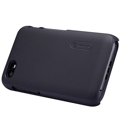Пластиковый чехол Nillkin Super Frosted Shield Black  для BlackBerry Q5(3)