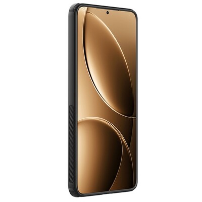 Пластиковый чехол с пластиной Magsafe Nillkin Super Frosted Shield Pro Magnetic Case Черный для Xiaomi Poco F7 Pro(2)