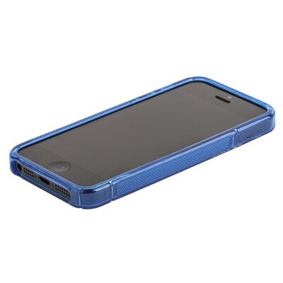 Силиконовый чехол Blue  для Apple iPhone 5/5s/SE(2)