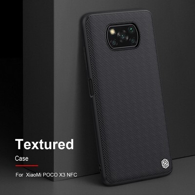 Чехол Nillkin Textured Case Черный для Xiaomi Poco X3/ Poco X3 Pro(5)