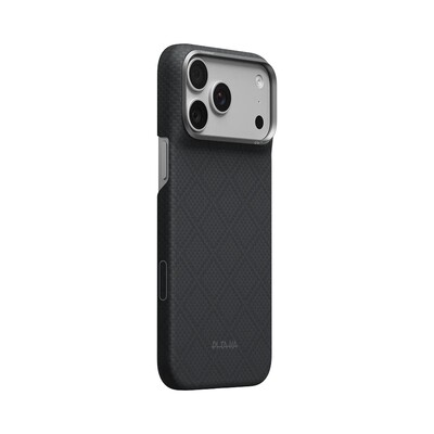 Кевларовый чехол с Magsafe Pitaka Edge Case Argyle Lava Black для Apple iPhone 18 Pro Max(2)
