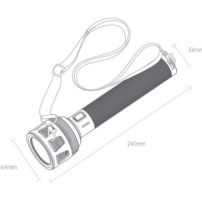 Светодиодный фонарик NexTool Outdoor Flashlight (NE20168)(7)