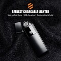 Зажигалка ветрозащитная беспламенная Beebest Ultra-thin Charging Lighter (L101)(#4)