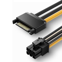 Ugreen кабель питания для видеокарт 6 Pin to Sata