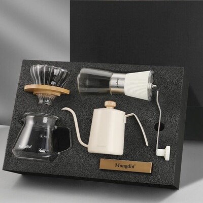 Подарочный набор MONGDIO Kluang coffee Gift Coffee Set Kit белый(2)