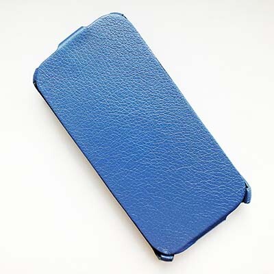 Кожаный чехол Armor Case Blue для HTC Desire 620(1)