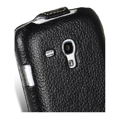 Кожаный чехол Melkco Leather Case Black LC для Samsung i8190 Galaxy S3 mini(4)