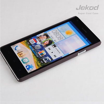 Пластиковый чехол Jekod Cool Case Brown для Huawei Ascend G700(2)