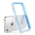 Бампер SGP Neo Hybrid 2S Pastel Series White Blue для Apple iPhone 4/4S(#3)