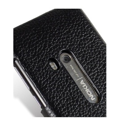 Кожаный чехол накладка Melkco Leather Snap Cover Black LC для Nokia N9(4)