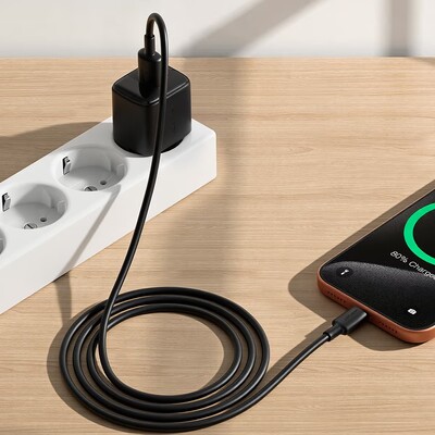 Силиконовый кабель Acefast C25-04 USB-A to USB-C charging data cable(5)