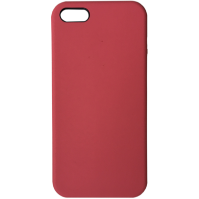 Силиконовый чехол красная роза для Apple iPhone 5/5s/SE(1)