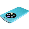 Полиуретановый чехол Nillkin Sparkle Leather Case Blue  для LG Optimus G3s D724(#4)