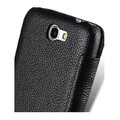Кожаный чехол книга Melkco Face Cover Book Type Black для Samsung N7100 Galaxy Note 2(#4)