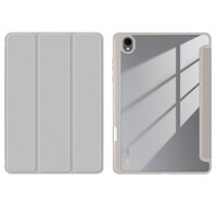 Чехол книжка Acrylic TPU Case с креплением для стилуса серый для Samsung Galaxy Tab S11 SM-X730/ SM-X736