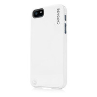 Силиконовый чехол Capdase Polimor Jacket White для Apple iPhone 5/5s/SE