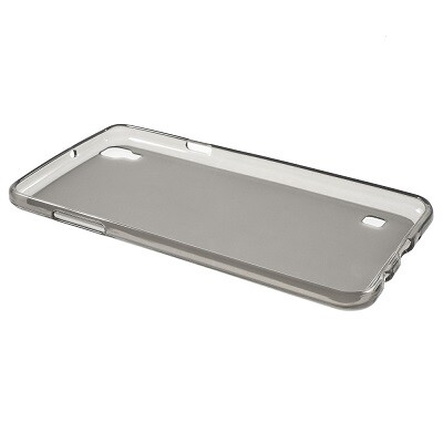 Силиконовый бампер Becolor TPU Case 0.5mm Grey для LG X Style (K200DS)(2)