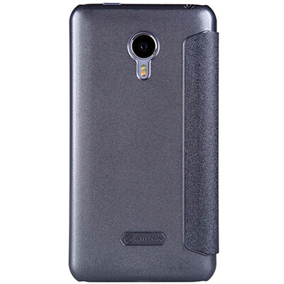 Полиуретановый чехол Nillkin Sparkle Leather Case Black  для Meizu MX4(3)