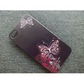 Пластиковый чехол Butterfly Case Black для Apple iPhone 4/4S(#1)