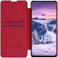 Кожаный чехол Nillkin Qin Leather Case Черный для Samsung Galaxy Note 10 Lite(#3)