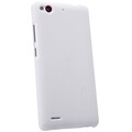 Пластиковый чехол Nillkin Super Frosted Shield White  для ZTE Nubia Z7 Mini(#2)