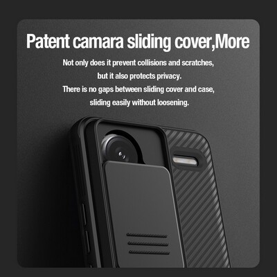 Чехол-накладка Nillkin CamShield Pro Зеленая для Xiaomi Redmi Note 13 Pro Plus 5G(3)