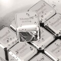 Многоразовые металлические кубики для охлаждения напитков (из нержавеющей стали с термогелем) Mongdio SUS316L 8шт(#2)