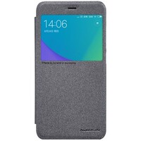 Полиуретановый чехол книга Nillkin Sparkle Leather Case Black для Xiaomi Redmi Note 5A Prime (3/32Gb & 4/64Gb)