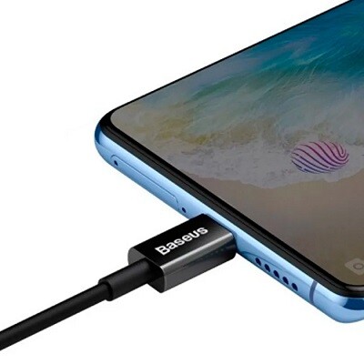 Кабель Baseus CAMYS-01 Superior Series Fast Charging Data Cable USB to Micro USB 2A 1m черный(4)