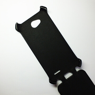 Чехол книга Armor Case Black для LG L90 D405(2)