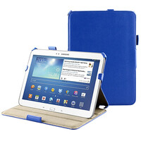 Кожаный чехол Armor Case Blue для Samsung Galaxy Tab 3 10.1 P5200