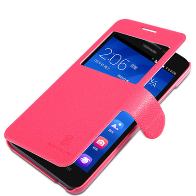 Полиуретановый чехол Nillkin Fresh Series Red для Huawei Ascend G630(1)