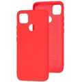 Силиконовый чехол Silicone Case красный для Xiaomi Redmi 9C(#1)
