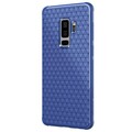 Перфорированный силиконовый чехол Nillkin Weave TPU Case синий для Samsung G965 Galaxy S9 Plus(#3)