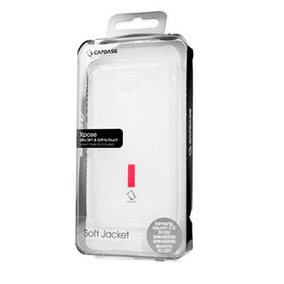 Силиконовый чехол Capdase Soft Jacket 2 Xpose Black для Samsung i9100 Galaxy S2(3)
