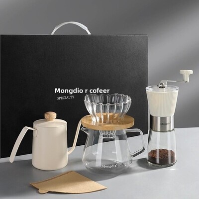 Подарочный набор MONGDIO Kluang coffee Gift Coffee Set Kit белый(3)