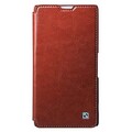 Кожаный чехол HOCO Crystal leather Case Brown для Sony Xperia Z Ultra/C6603(#1)