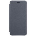 Полиуретановый чехол книга Nillkin Sparkle Leather Case Black для Nokia 8(#1)
