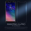 Противоударное защитное стекло с пленкой на камеру Amazing H+PRO Anti Explosion для Samsung Galaxy A6 Plus (2018)(#1)