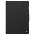 Защитный чехол Nillkin Bumper Leather Case Pro Multi-angle Черный для Samsung Galaxy Tab S10 Fe(#1)