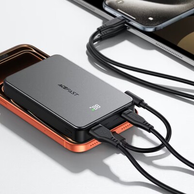 Беспроводной магнитный пауэрбанк Acefast M31 10000mAh (CCC)(6)