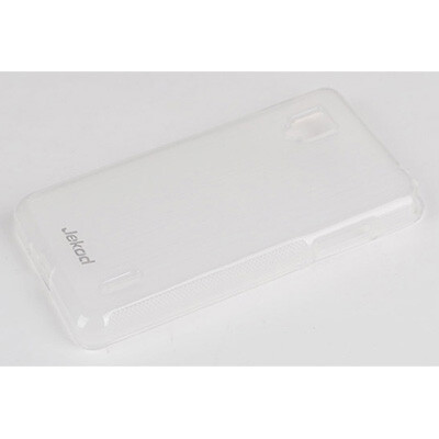 Силиконовый чехол Jekod TPU Case White для LG Optimus G E975(2)